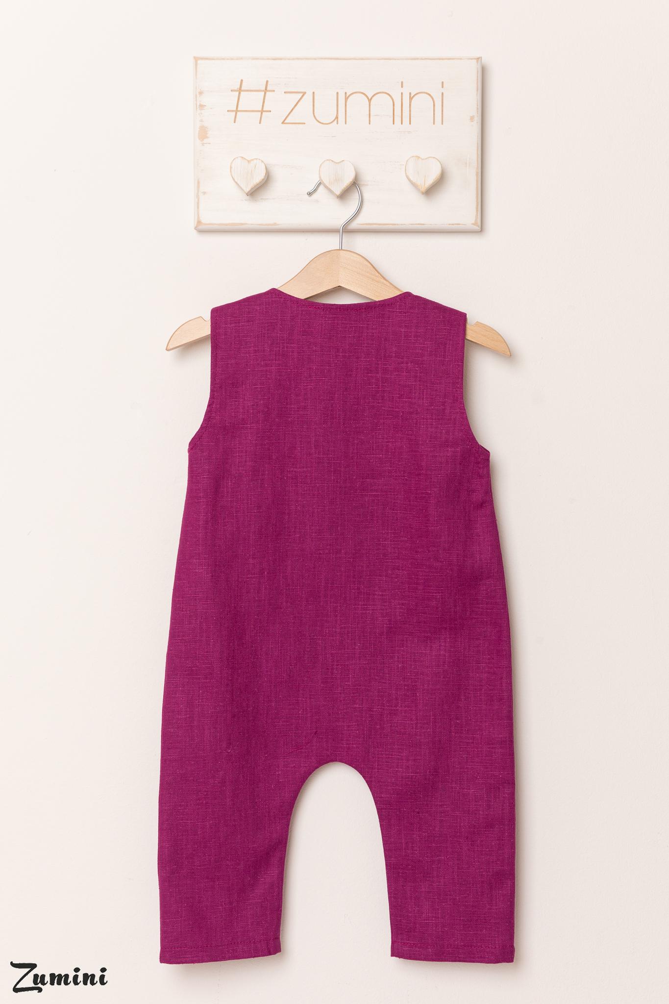 Salopeta din in HAPPY cu buzunar Salopeta din in HAPPY cu buzunar