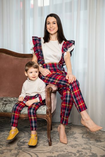 Set pantaloni mama-fiu